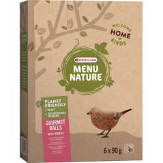 Gourmet Balls Friandise Fruitée pour les Oiseaux du Ciel 6x90g - VerseleLaga à 2,65 € - Versele-Laga - 464418 - Oiseaux de la...