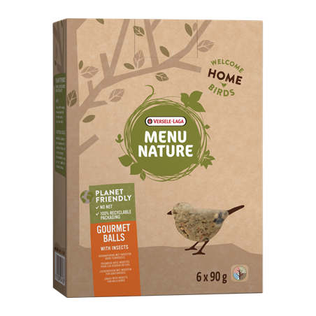 Gourmet Balls Friandise aux Insectes pour Oiseaux du Ciel 6x90g - VerseleLaga