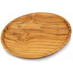 Assiette en Bois Teck 30x2cm - Giganterra à 13,95 € - Giganterra - G02-03075 - Décoration naturelle