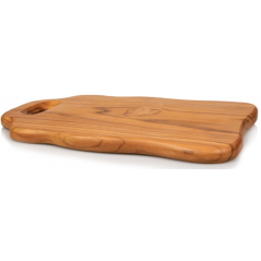 Planche A Découper en Bois Teck 35x25x2cm - Giganterra à 14,95 € - Giganterra - G02-03076 - Décoration naturelle