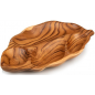 Plat A Sauce en Forme de Feuille en Bois Teck - 20x30x4cm - Gigenterra G02-03066 Giganterra 17,95 € Ornibird