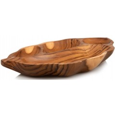 Plat A Sauce en Forme de Feuille en Bois Teck - 20x30x4cm - Gigenterra G02-03066 Giganterra 17,95 € Ornibird