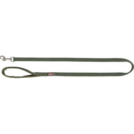 Premium Laisse Vert Olive Taille M-L 1m/25mm - Trixie à 11,99 € - Trixie - 200233 - Laisses / Enrouleur