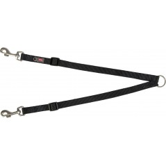 Premium Accouple Noir M-L 40-70cm/20mm - Trixie à 12,99 € - Trixie - 2011901 - Laisses / Enrouleur