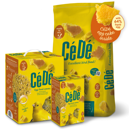 Pâtée aux œufs canari 1KG - Cédé à 5,75 € - Cédé - 101.00.01 - Cédé