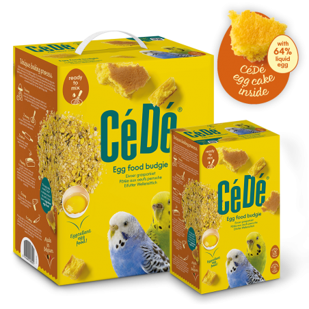 Pâtée aux oeufs perruche 1KG - Cédé 102.00.01 Cédé 5,75 € Ornibird