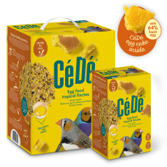 Pâtée aux oeufs oiseaux exotiques 1KG - Cédé à 6,30 € - Cédé - 104.00.01 - Cédé