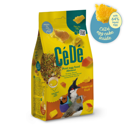 Pâtée aux oeufs allround fruits tropical 200gr - Cédé  Cédé 0,00 € Ornibird