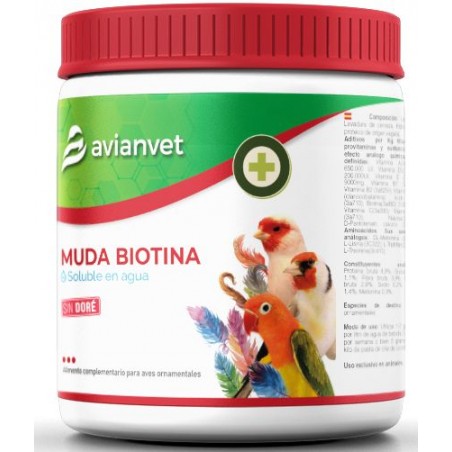 Muda Biotina complément alimentaire 100gr - Avianvet à 15,25 € - Avianvet - 118558 - Vitamines et Compléments