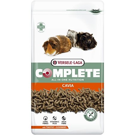 Complete - Cavia 3kg - Croquettes riches en fibres pour Cobaye à 22,60 € - Versele-Laga - 461528 - Complete