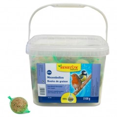 Seau 60 boules de graisses - Kinlys à 13,95 € - Kinlys - 14851-A - Oiseaux de la nature