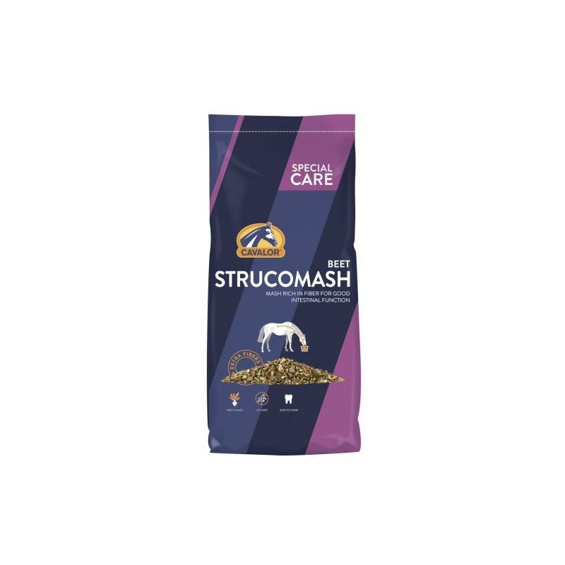 Cavalor Strucomash 15 kg - Aliments pour chevaux avec betteraves