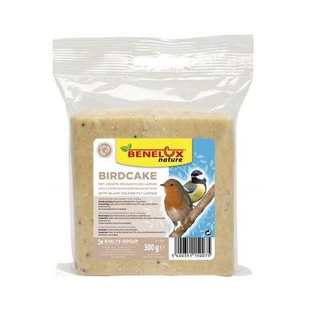 BirdCake avec Larve de Mouches pour Oiseaux du Ciel 300gr - Benelux 15007 Benelux 2,05 € Ornibird