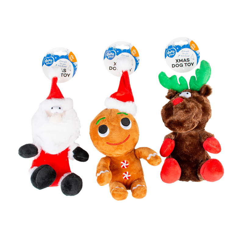 Xmas Peluche à Câliner Couleurs Mélangées - Duvo+