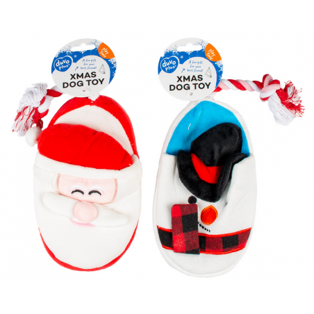 Xmas Peluche Pantoufle Couleurs Mélangées - Duvo+ à 5,15 € - Duvo + - 14671 - Jouets en peluche