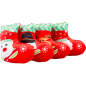 Xmas Peluche Chaussette Couleurs Mélangées - Duvo+