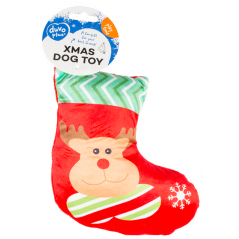 Xmas Peluche Chaussette Couleurs Mélangées - Duvo+ à 2,05 € - Duvo + - 14672 - Jouets en peluche