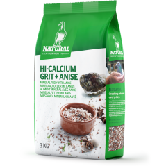 Hi-Calcium Grit + Anise 3kg - Natural à 4,45 € - Natural - 200338 - Natural