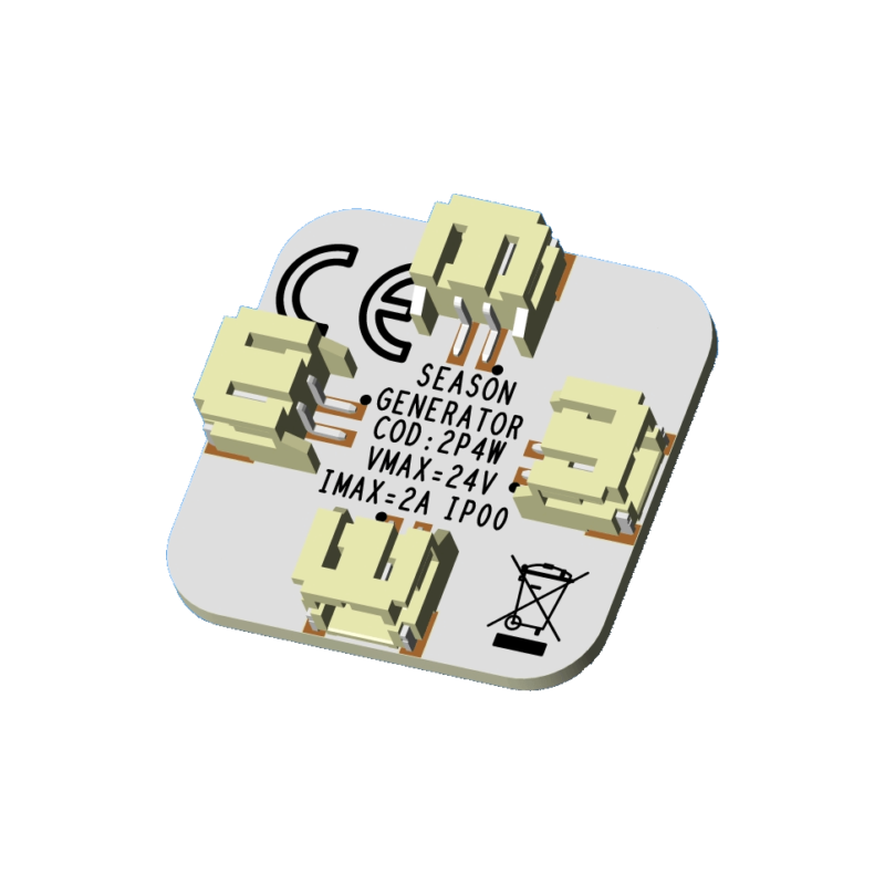 Connecteur pour Systèmes LED à 2 fils - Season Generator