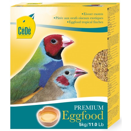 Pâtée aux œufs pour exotiques 5kg - Cédé 812 Cédé 29,90 € Ornibird