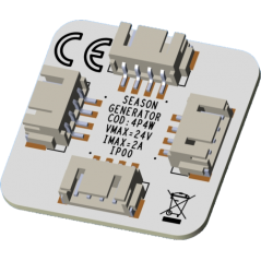 Connecteur pour systèmes LED à 4 fils - Season Generator CON-LED-4F Season Generator 5,00 € Ornibird