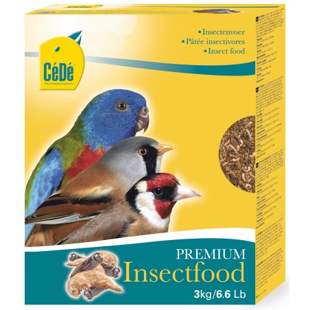 Pâtée insectivore aux miel et baies 3kg - Cédé 869 Cédé 54,85 € Ornibird