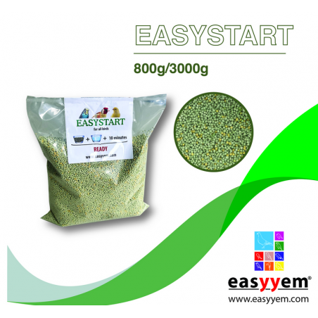 EasyStart pour Tous les Oiseaux 3kg - Easyyem à 20,50 € - Easyyem - EASY-ALL-3 - Alimentation