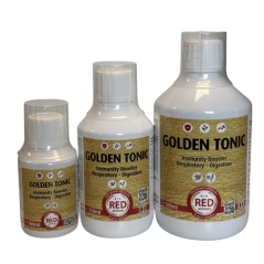 Golden Tonic, système immunitaire, digestion, voies respiratoires 100ml - Red Animals à 9,50 € - Red Animals - RA032.02 - Vit...