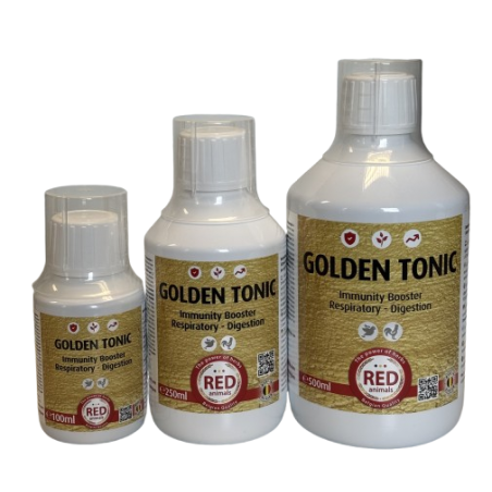 Golden Tonic 100ml - Red Animals RA032.02 Red Animals 8,50 € Ornibird