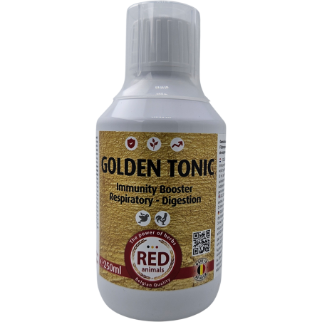 Golden Tonic 250ml - Red Animals RA032.01 Red Animals 14,95 € Ornibird