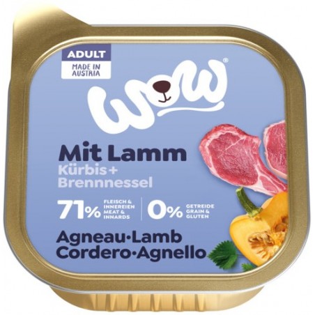 Adult Agneau avec citrouille et aux orties 150g - WOW à 1,49 € - WOW - WOWA00150LA - WOW