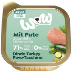 Adult Dinde avec courgettes et pissenlits 150g - WOW WOWA00150TU WOW 1,49 € Ornibird