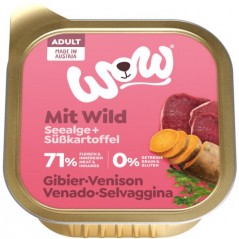 Adult Gibier avec algue marines et à la patate douce 150g - WOW WOWA00150VE WOW 1,49 € Ornibird