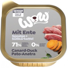 Senior Canard aux algues marines et à la patate douce 150g - WOW à 1,49 € - WOW - WOWS00150DU - WOW