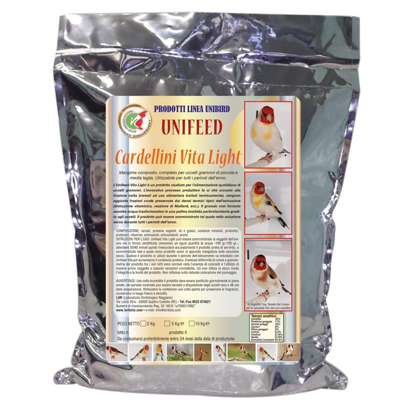 Unifeed Chardonnerets Vita Light 5kg - L.O.R.