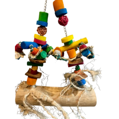 Jouet Perroquets Wood Bowl Swing - Parrots & Toys à 49,95 € - Vogelhof - Parrots & Toys - SWING10 - Jouets