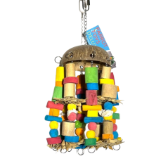 Jouet Perroquet Babel Tower 50x12x12cm - Parrots & Toys à 22,95 € - Vogelhof - Parrots & Toys - toys0018 - Jouets