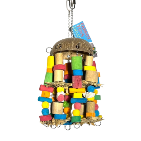 Jouet Perroquet Babel Tower 50x12x12cm - Parrots & Toys