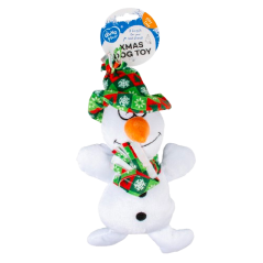 Xmas Noël Peluche Bonhomme de Neige Blanc - Duvo+ à 6,95 € - Duvo + - 14599 - Jouets en peluche