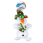 Xmas Noël Peluche Bonhomme de Neige Blanc - Duvo+