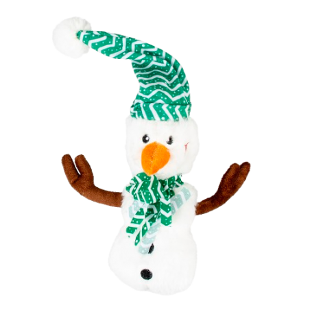 Xmas Peluche Bonhomme de Neige Leo Multicolore - Duvo+