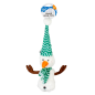 Xmas Peluche Bonhomme de Neige Leo Multicolore - Duvo+