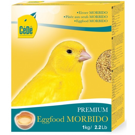 Pâtée demi-grasse aux œufs pour canaris Morbido 1kg - Cédé à 5,90 € - Cédé - 732 - Cédé