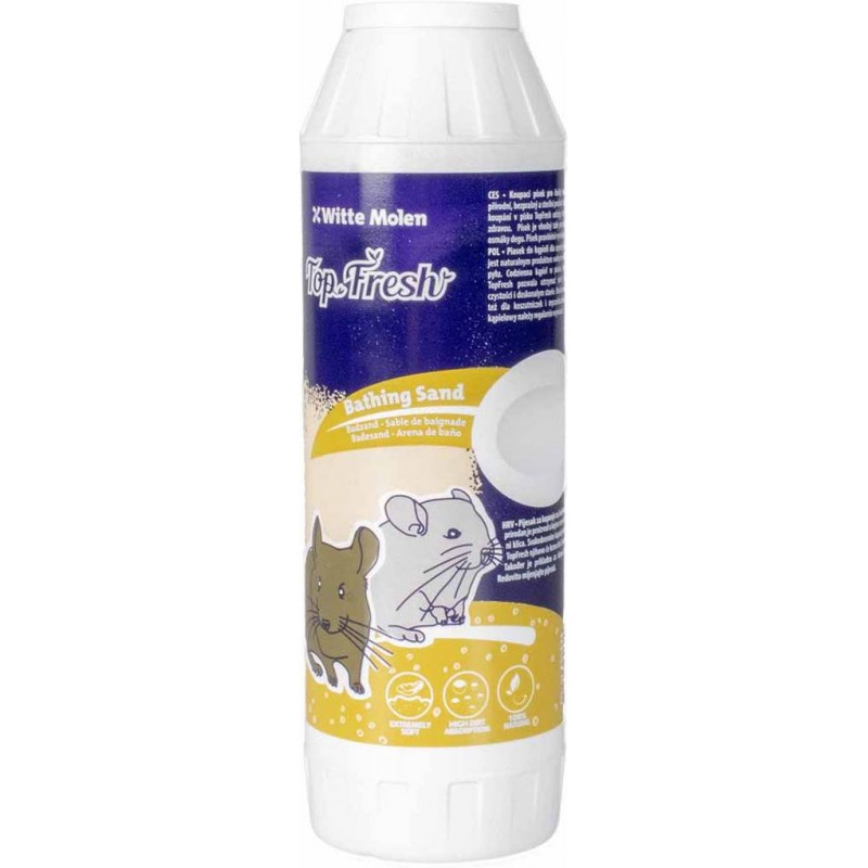 Top Fresh Chinchilla Sable de bain 900gr - Witte Molen