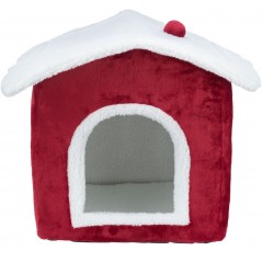 Abri Pour Chien ou Chat Nevio Noël - Trixie à 39,99 € - Trixie - 92407 - Niches et chalets