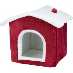 Abri Pour Chien ou Chat Nevio Noël - Trixie à 39,99 € - Trixie - 92407 - Niches et chalets