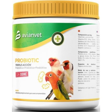 Probiotique Triple Action 800gr - Avianvet à 29,95 € - Avian - 94389 - Vitamines et Compléments