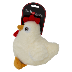 Doudou Poulet avec Squeeker+Crunchy Blanc-23cm - Jack and Vanilla ZOAK201503 Jack and Vanilla 12,95 € Ornibird