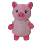 Doudou Cochon avec Squeeker+Crunchy Rose 24cm - Jack and Vanilla