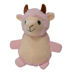 Doudou Mouton avec Squeeker+Crunchy Rose 25cm - Jack and Vanilla à 12,95 € - Jack and Vanilla - ZOAK320903 - Jouets en peluche